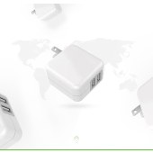 【予約販売】ポート便利ACアダプタ スマホ 充電 コンセント 充電タイプ USB電源アダプタ