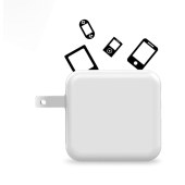 【予約販売】ポート便利ACアダプタ スマホ 充電 コンセント 充電タイプ USB電源アダプタ