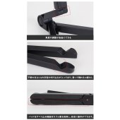 【日本倉庫即納】タブレット スタンド ipad スマホ 折りたたみ式 角度調整可能 コンパクト収納 安定感 三脚タイプ