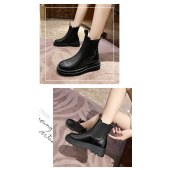 【買付】レディース 靴 サイドゴアブーツ boots ローヒール 通勤通学 ブーツ