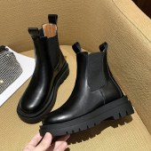 【買付】レディース 靴 サイドゴアブーツ boots ローヒール 通勤通学 ブーツ